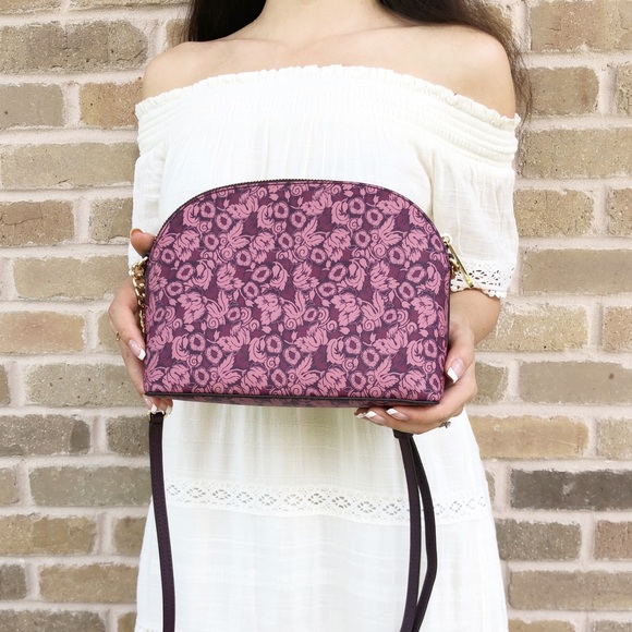 Gaby’sBags👜💕-NWT Michael Kors Crossbody Floral - Picture 4 of 6